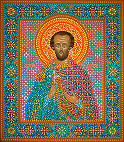Икона Святого мученика Виктора Дамасского