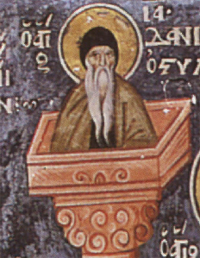 Икона Преподобного Даниила Столпника
