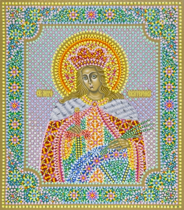 Икона Святой великомученицы Екатерины Александрийской 