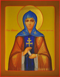 Икона Святой преподобной Елены Сербской