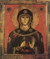Икона Святой мученицы Иулиании Никомидийской