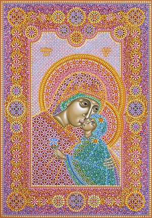 Святая праведная Анна с Младенцем Марией