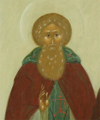 Икона Святого преподобного Сергия Обнорского