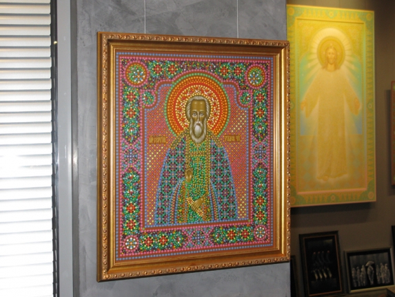 Икона Святой преподобный Сергий Радонежский<br>3500 руб.