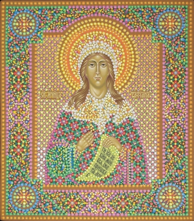 Икона Святой мученицы Татьяны, иконописец Юрий Кузнецов