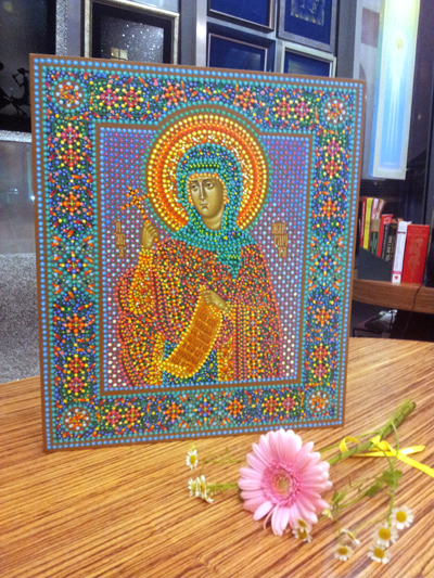 Икона Святой великомученицы Марины (Маргариты) Антиохийской
