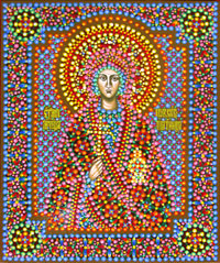 Икона святой мученицы Параскевы Пятницы