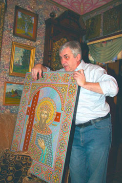 Иконописец - Юрий Кузнецов. Икона святого равноапостольного царя Константина