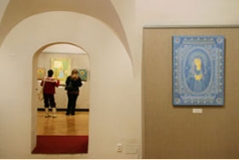Выставка икон Юрия Кузнецова, икона «Радуйся Невесто Неневестная»border=