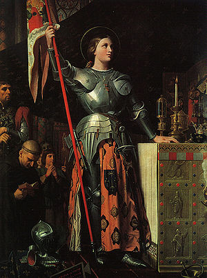 Жанна д'Арк. на коронации Карла VII, 1854 год