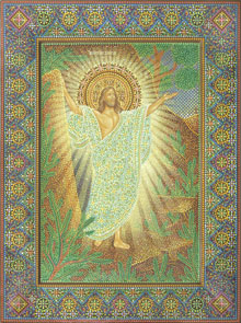 Воскресение Христово, иконописец Юрий Кузнецов