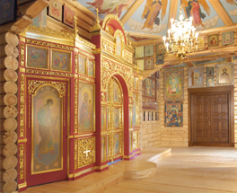 Иконостас храма Святого Николая Чудотворца